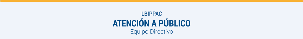 Atención a Público LIPPAC